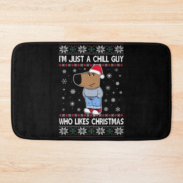 Item preview, I'm Just A Chill Guy Ugly Sweater Christmas  designed and sold by saintfranco.