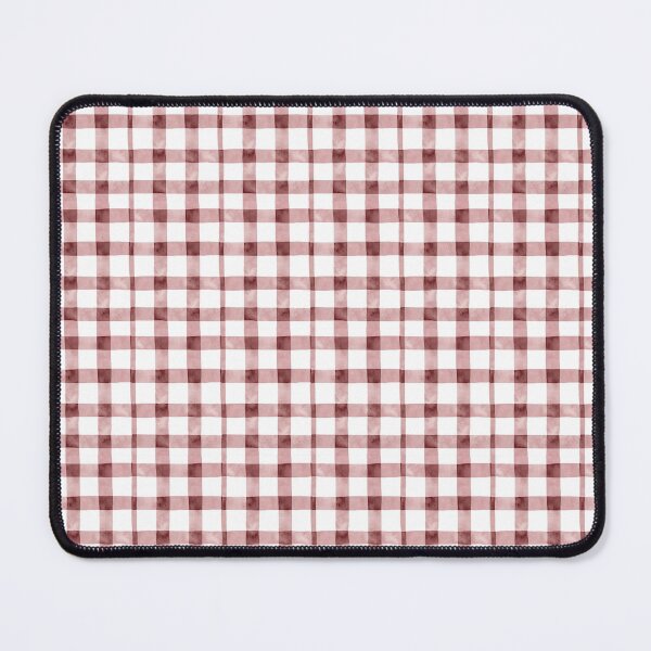 Item preview, Dusty Rose & Mauve Watercolor Gingham Check - Soft Pink Plaid Pattern designed and sold by lovelys-store.