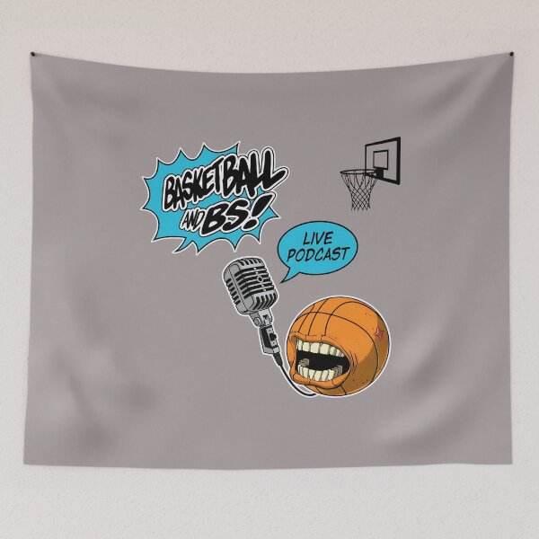Item preview, Basketball and BS Angry Ball Graphic-64 designed and sold by MichaelWillea.
