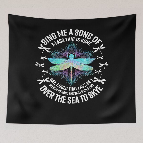 Item preview, Dragonfly Sing Me A Song of A Lass that is Gone Say men women designed and sold by LisaMetz21.
