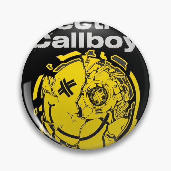 Item preview, Electrics Callboys Cracked Robot Smiley  designed and sold by TinaFangcao.