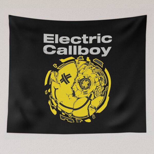 Item preview, Electrics Callboys Cracked Robot Smiley  designed and sold by TinaFangcao.
