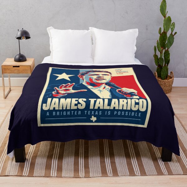 Item preview, James Talarico Texas Pop Art Portrait designed and sold by Swanny's Custom T-shirt and Gift Designs.