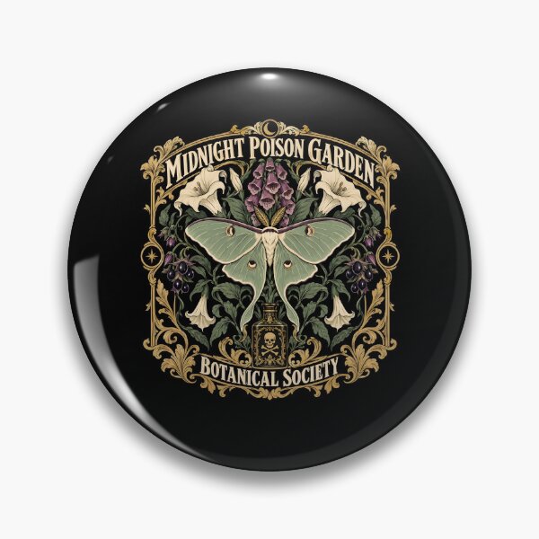 Item preview, Midnight Poison Garden Botanical Society Moth Halloween designed and sold by clothesy7.