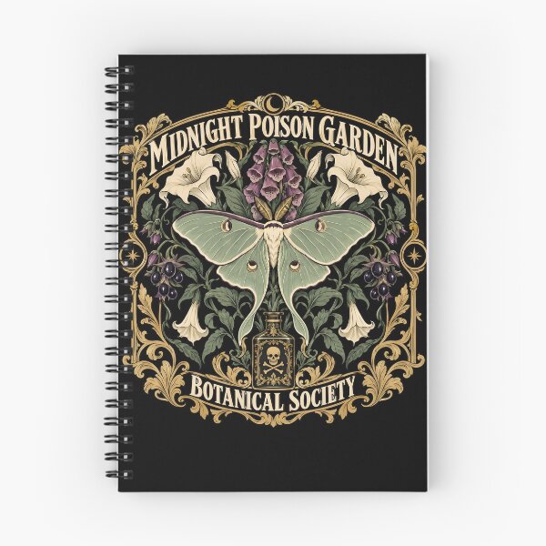 Item preview, Midnight Poison Garden Botanical Society Moth Halloween designed and sold by clothesy7.