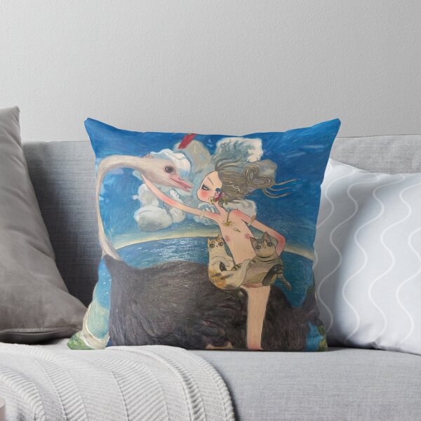 Item preview, Gravity-defying girls in a decaying future designed and sold by handadi56.