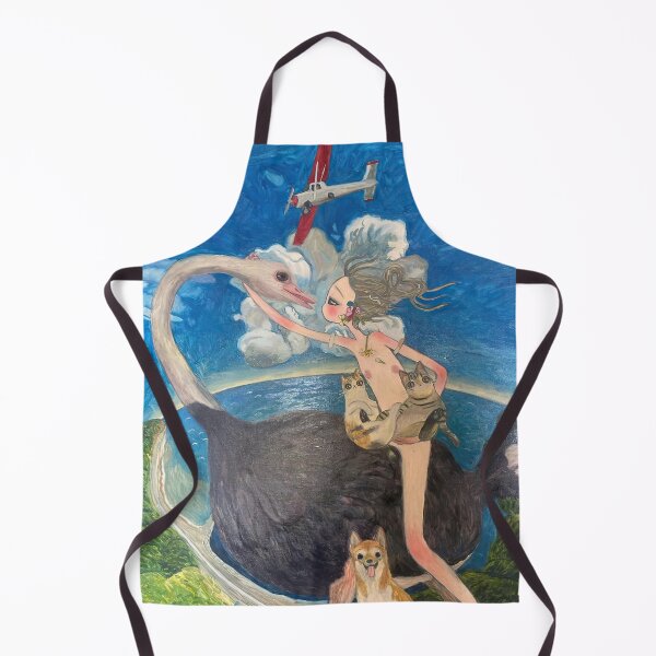 Item preview, Gravity-defying girls in a decaying future designed and sold by handadi56.
