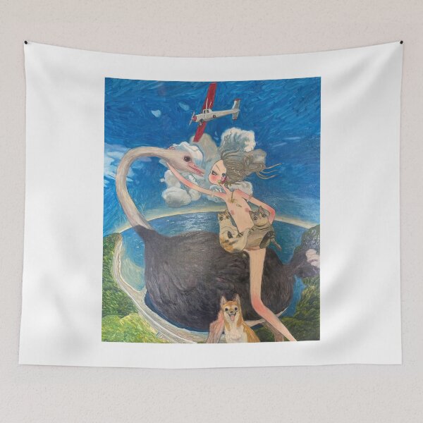 Item preview, Gravity-defying girls in a decaying future designed and sold by handadi56.