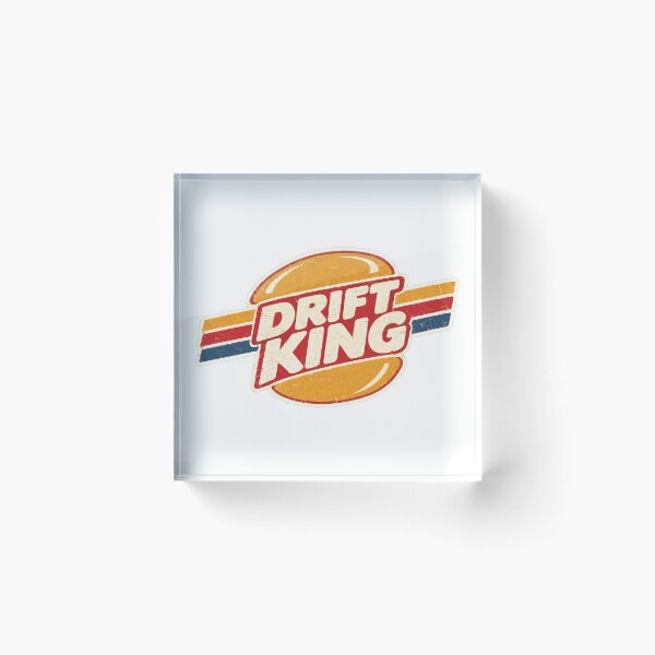 Item preview, Drift King Retro JDM Drift Culture Racing Car designed and sold by PrintsGate.