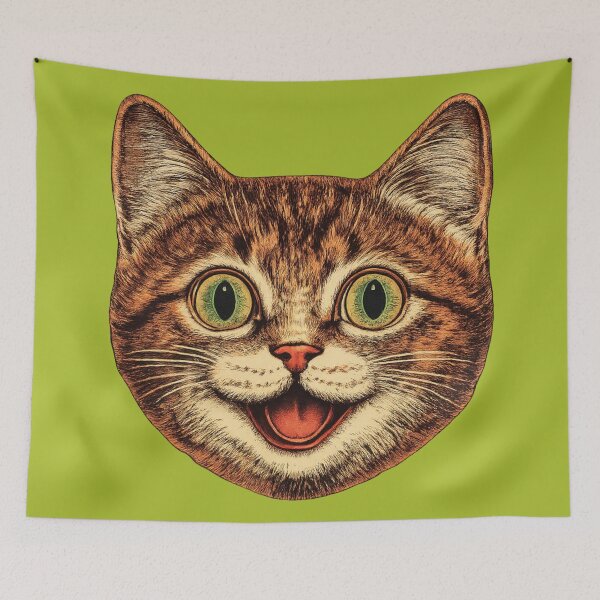 Artikelvorschau, Radiant Cat Friend - A Face Full Of Joy entworfen und verkauft von iamdesigns14.