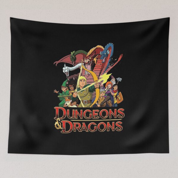 Item preview, Dungeons and Dragons Vintage Cartoon designed and sold by mahoganiart.