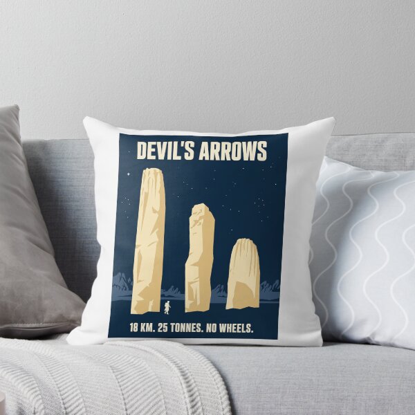 Artikelvorschau, Devil's Arrows – 18 km. 25 Tonnen. Ohne Räder. entworfen und verkauft von Lucid History.