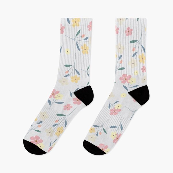 Item preview, Pastel Cute Floral Seamless Pattern designed and sold by ShivCraftStudio.