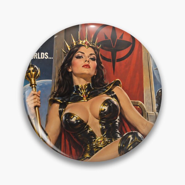 Item preview, Retro Science Fiction Poster: Killer Queen designed and sold by Moviebuff91.