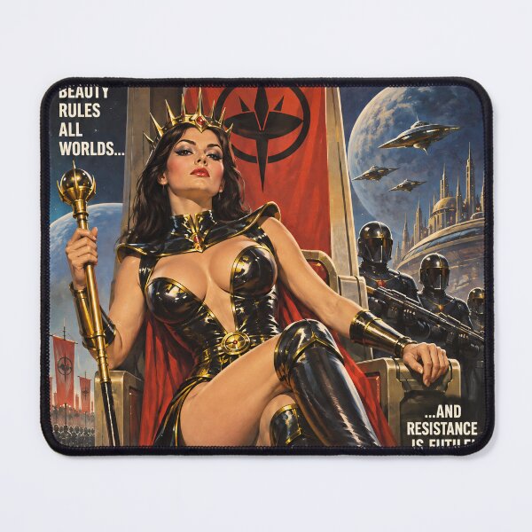 Item preview, Retro Science Fiction Poster: Killer Queen designed and sold by Moviebuff91.
