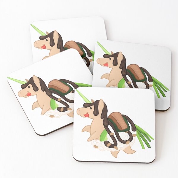 Item preview, Unagi Roll Sushicorn Nigiri Sushi Unicorn designed and sold by Littlewhite-owl.