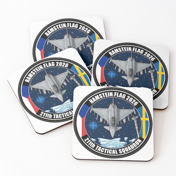 Item preview, NATO Ramstein Flag 2026 211th Tactical Squadron Gripen Patch Emblem designed and sold by CharlieDesings.