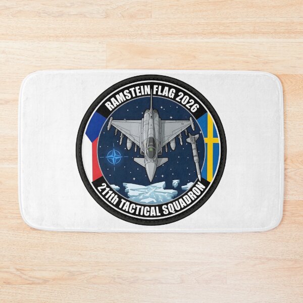 Item preview, NATO Ramstein Flag 2026 211th Tactical Squadron Gripen Patch Emblem designed and sold by CharlieDesings.