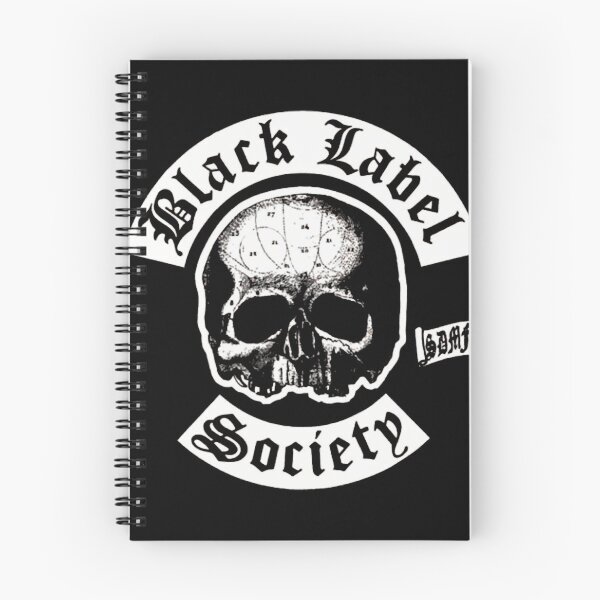 Item preview, Black Label Society Skull Phrenology MC Patch designed and sold by NiremmeeArt.