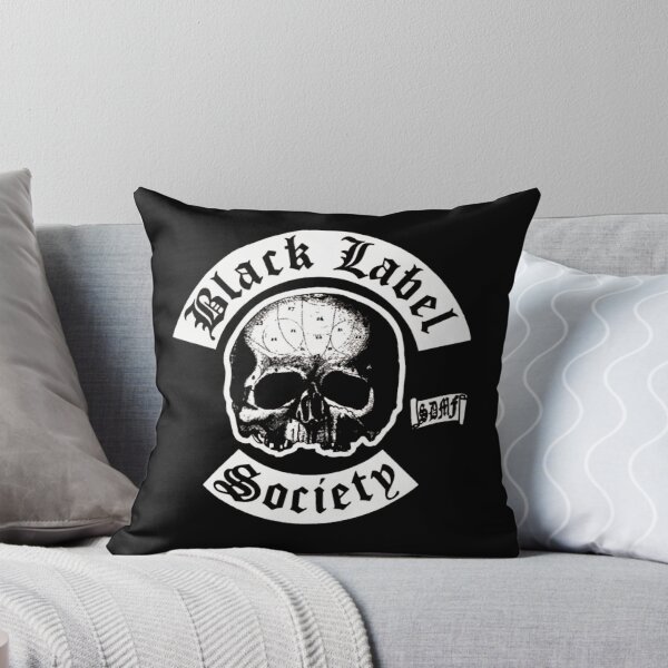 Item preview, Black Label Society Skull Phrenology MC Patch designed and sold by NiremmeeArt.