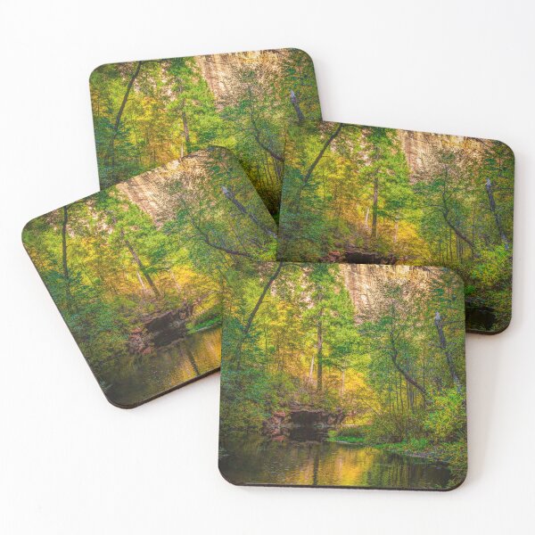 Item preview, Golden Reflections - Oak Creek River designed and sold by Viv Thompson Photography .