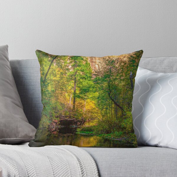 Item preview, Golden Reflections - Oak Creek River designed and sold by Viv Thompson Photography .