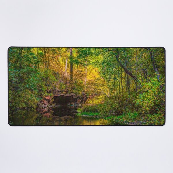 Item preview, Golden Reflections - Oak Creek River designed and sold by Viv Thompson Photography .