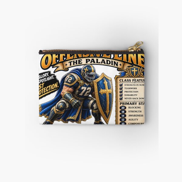 Item preview, Offensive Line — The Paladin designed and sold by Fantasy Football Company.