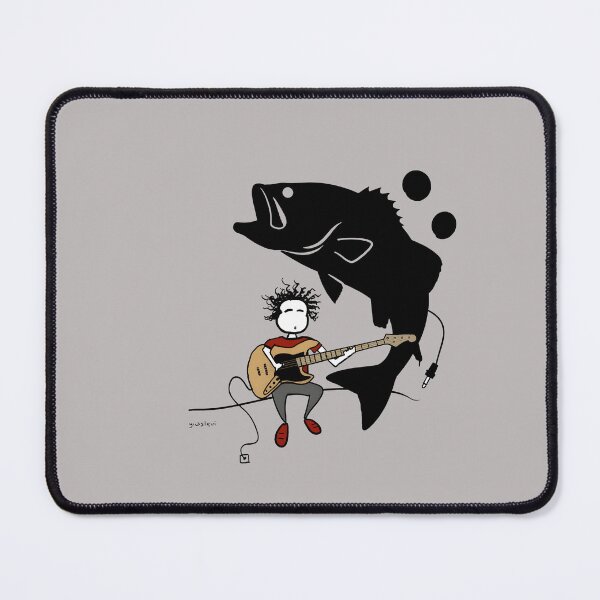 Item preview, Bass Clef Musician Guitar Player Sitting-20th designed and sold by ArminHamer2.