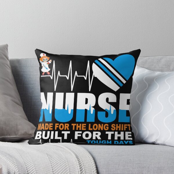 Item preview, Nurse Made For The Long Shift Built For The Tough days designed and sold by VibeForgeCo24.