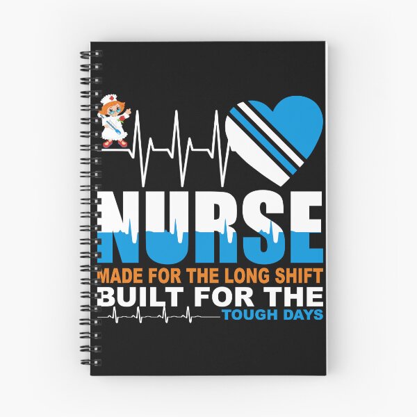 Item preview, Nurse Made For The Long Shift Built For The Tough days designed and sold by VibeForgeCo24.