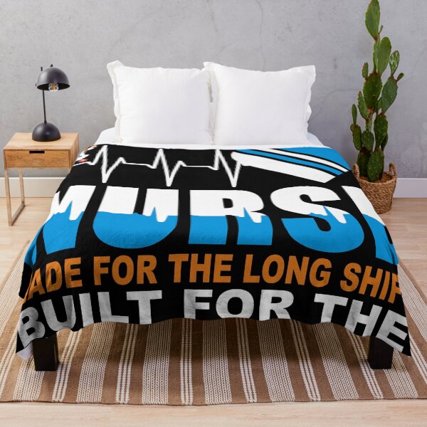 Item preview, Nurse Made For The Long Shift Built For The Tough days designed and sold by VibeForgeCo24.