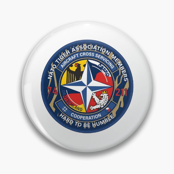 Item preview, NATO Tiger Association Cross Servicing Tactical Patch Emblem designed and sold by CharlieDesings.