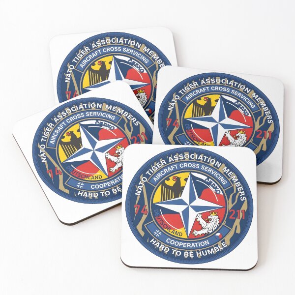 Item preview, NATO Tiger Association Cross Servicing Tactical Patch Emblem designed and sold by CharlieDesings.