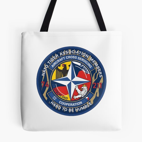 Item preview, NATO Tiger Association Cross Servicing Tactical Patch Emblem designed and sold by CharlieDesings.