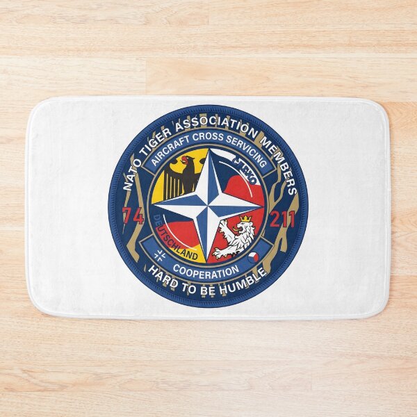 Item preview, NATO Tiger Association Cross Servicing Tactical Patch Emblem designed and sold by CharlieDesings.