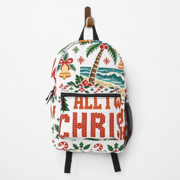 Item preview, All I Want for Christmas is Jesus and the Beach Ugly Christmas, Jesus and the Beach Tropical Christmas designed and sold by CatiaStudioArt.
