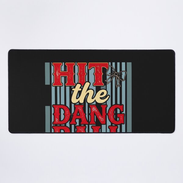 Item preview, Hit The Dang Ball Softball Baseball Mom Player Vintage designed and sold by New Art.
