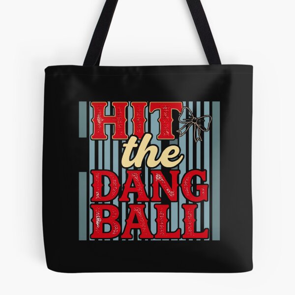 Item preview, Hit The Dang Ball Softball Baseball Mom Player Vintage designed and sold by New Art.