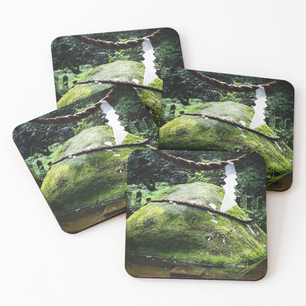 Item preview, Sacred Shinto Rock in Japanese Forest designed and sold by manbou-japan.