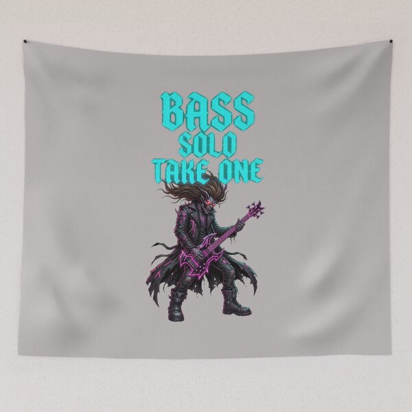 Item preview, Bass Solo Take One Rock Musician Graphic-16 designed and sold by ArminHamer2.