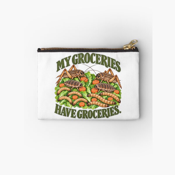 Item preview, My Groceries Have Groceries – Funny Feeder Insect Keeper Design designed and sold by threadandfangs.
