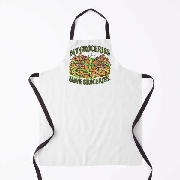 Item preview, My Groceries Have Groceries – Funny Feeder Insect Keeper Design designed and sold by threadandfangs.