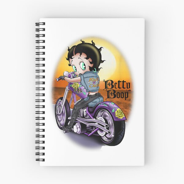 Item preview, Wild Biker Retro Cartoon Lady Sitting with Cherry Pattern designed and sold by LisaMetz21.