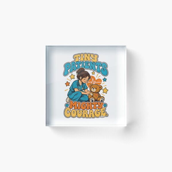 Item preview, Tiny Patients Mighty Courage designed and sold by EvergreenPark - Tee Studio.