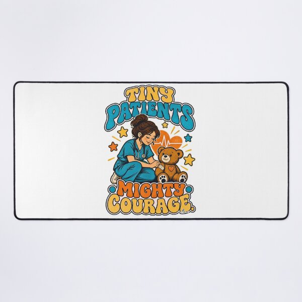 Item preview, Tiny Patients Mighty Courage designed and sold by EvergreenPark - Tee Studio.