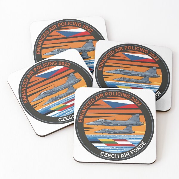 Item preview, Czech Air Force NATO Enhanced Air Policing 2022 Tactical Patch Emblem designed and sold by CharlieDesings.