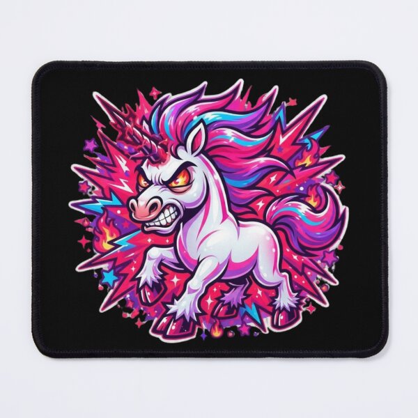 Item preview, Unicorn with blood in its eye designed and sold by BiaSMartins.