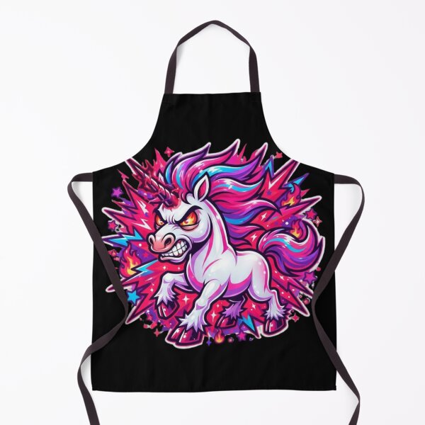 Item preview, Unicorn with blood in its eye designed and sold by BiaSMartins.