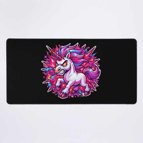 Item preview, Unicorn with blood in its eye designed and sold by BiaSMartins.